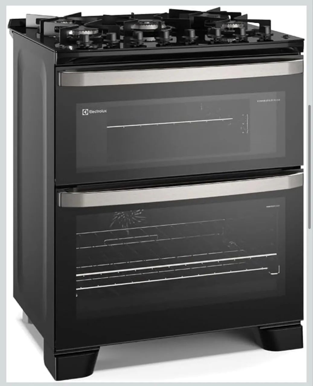 Fogão Electrolux 5 Bocas Experience com PerfectCook360 Preto FE5DP - Foto 3