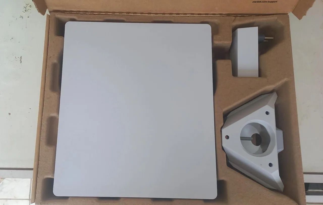 ANTENA STARLINK MINI NOVA NA CAIXA