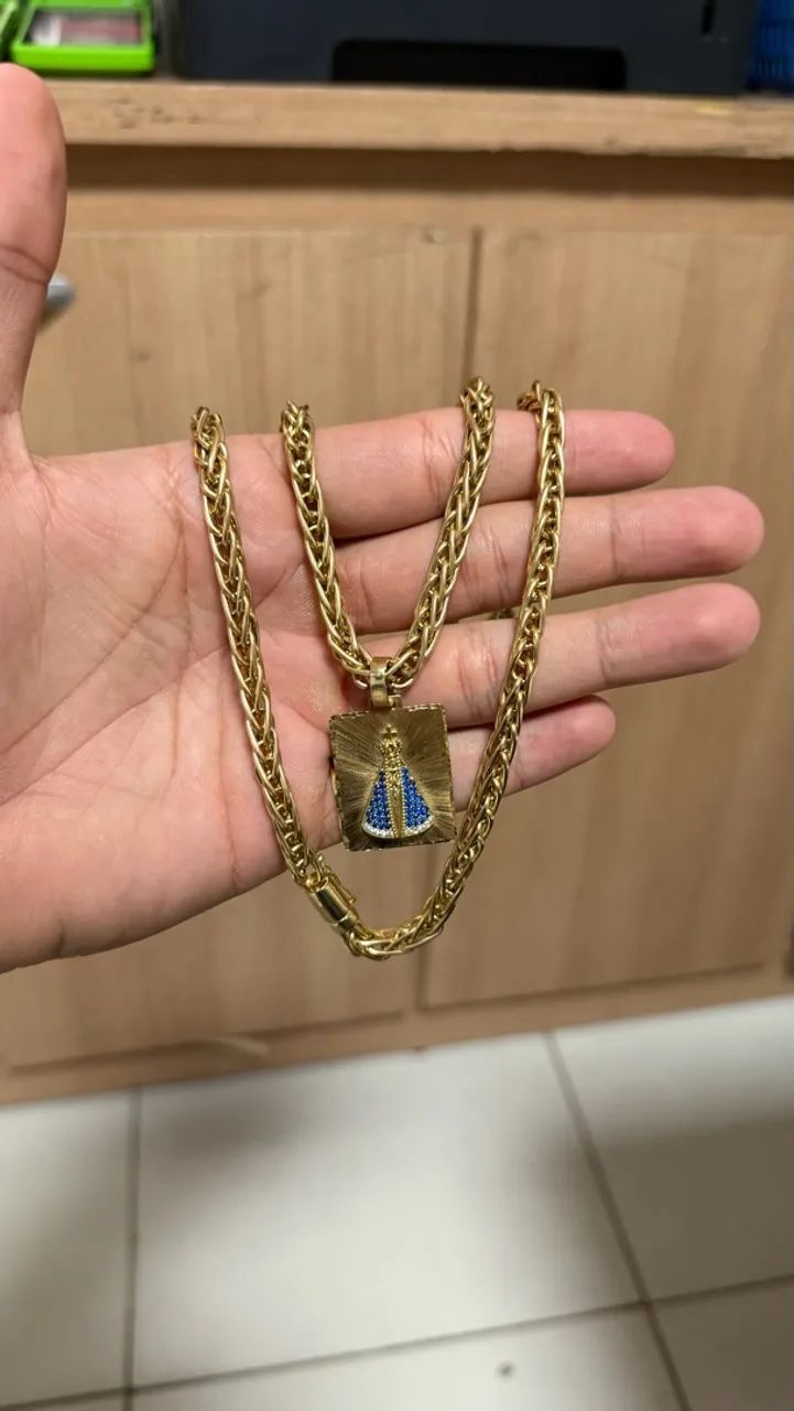 corrente em ouro 18k - Foto 2