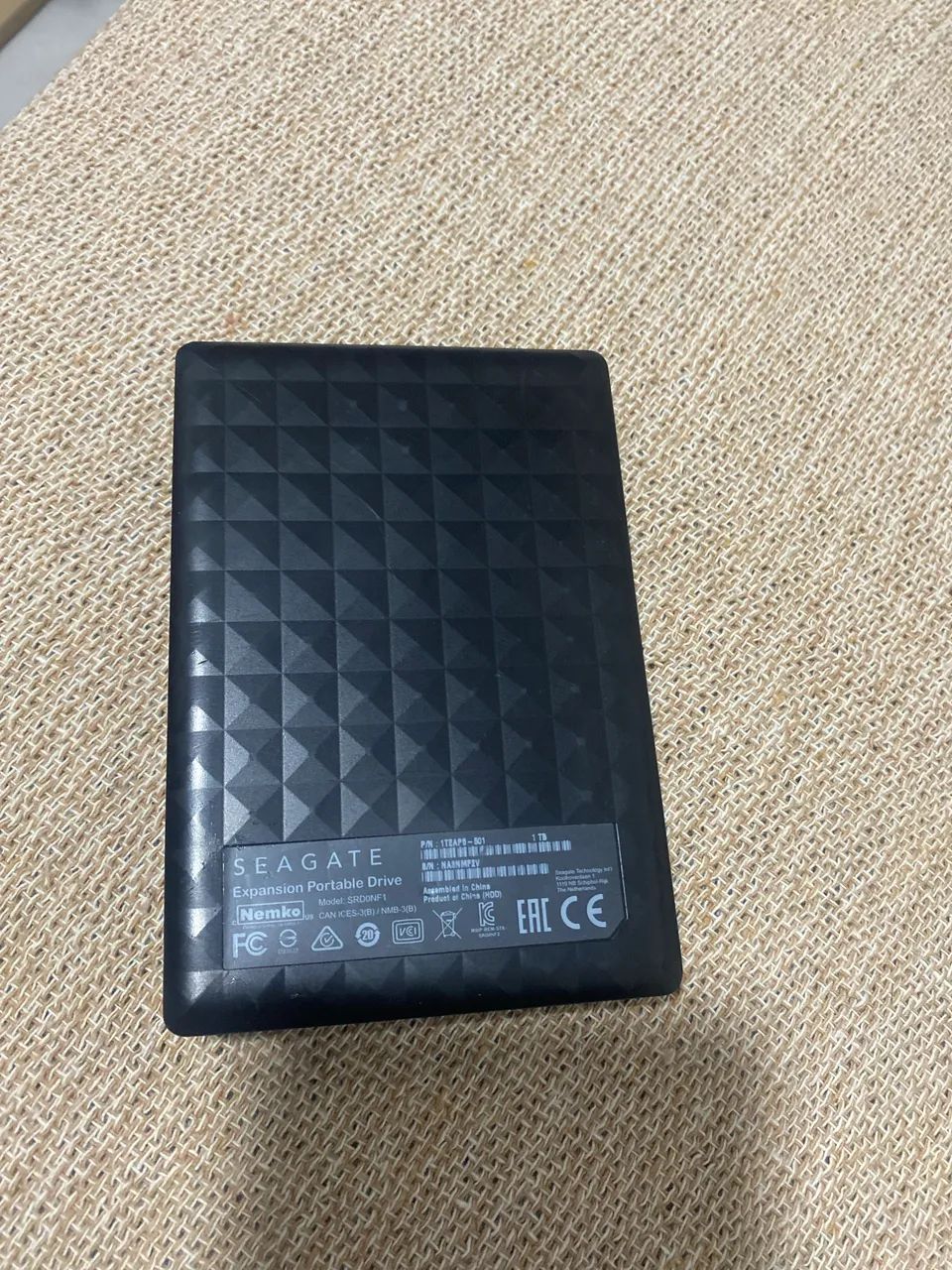 Hd 1 tera com case  