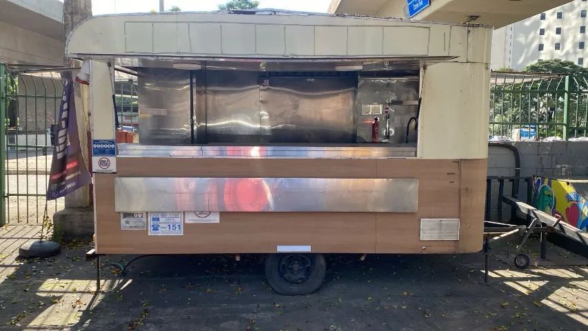 Trailer Food Truck Pastel e Caldo de Cana - Completo - SP