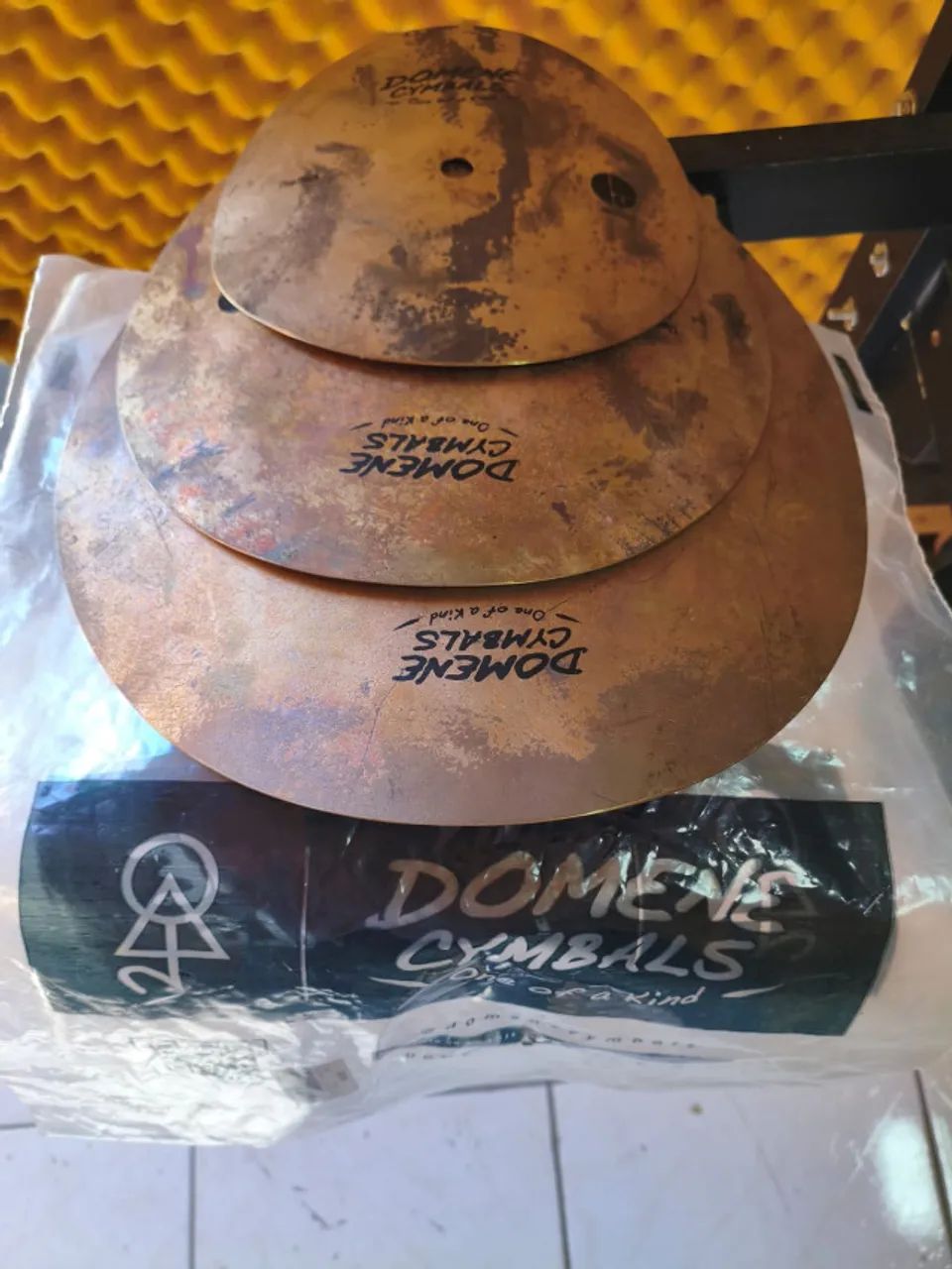 Prato Domene Cymbals Fibonacci Clap Stack 12"
