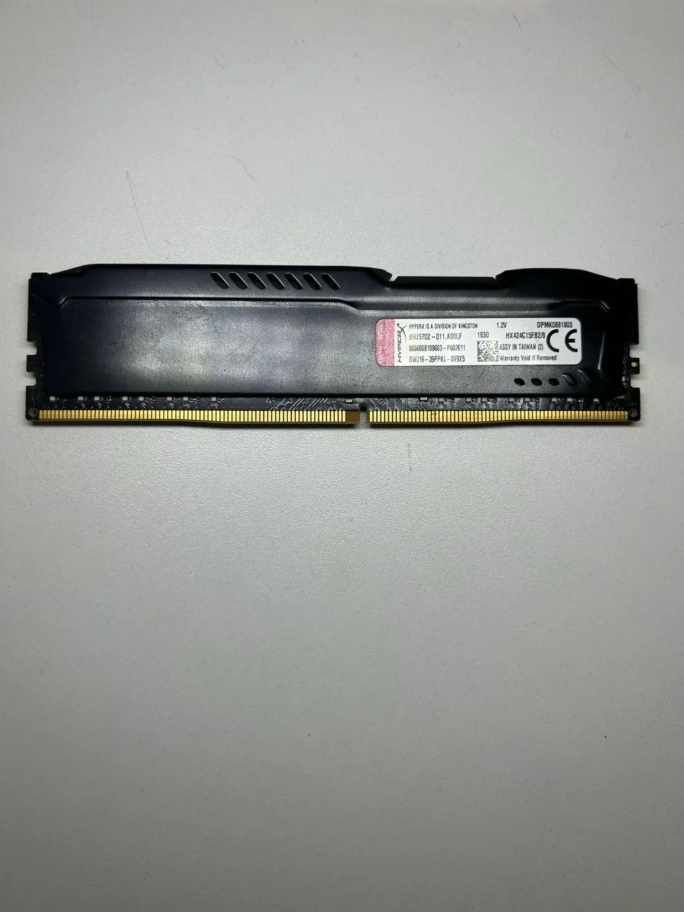 Memória RAM 8gb HyperX DDR4 2400MHz  - Foto 2