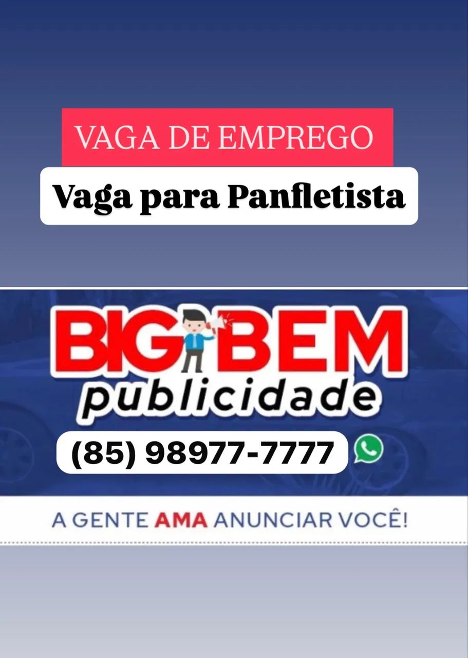 Vaga de emprego 