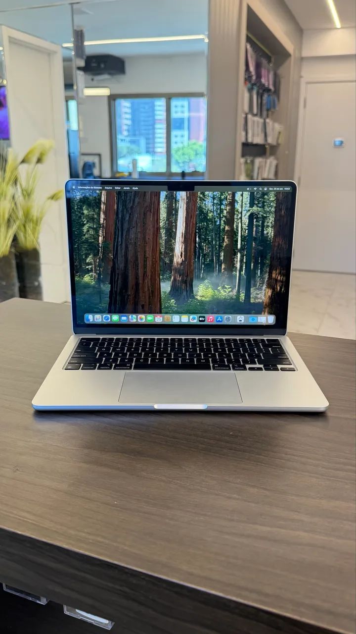 MACBOOK AIR M3 256SSD 8GB 13 POLEGADAS SILVER SEMINOVO / LOJA