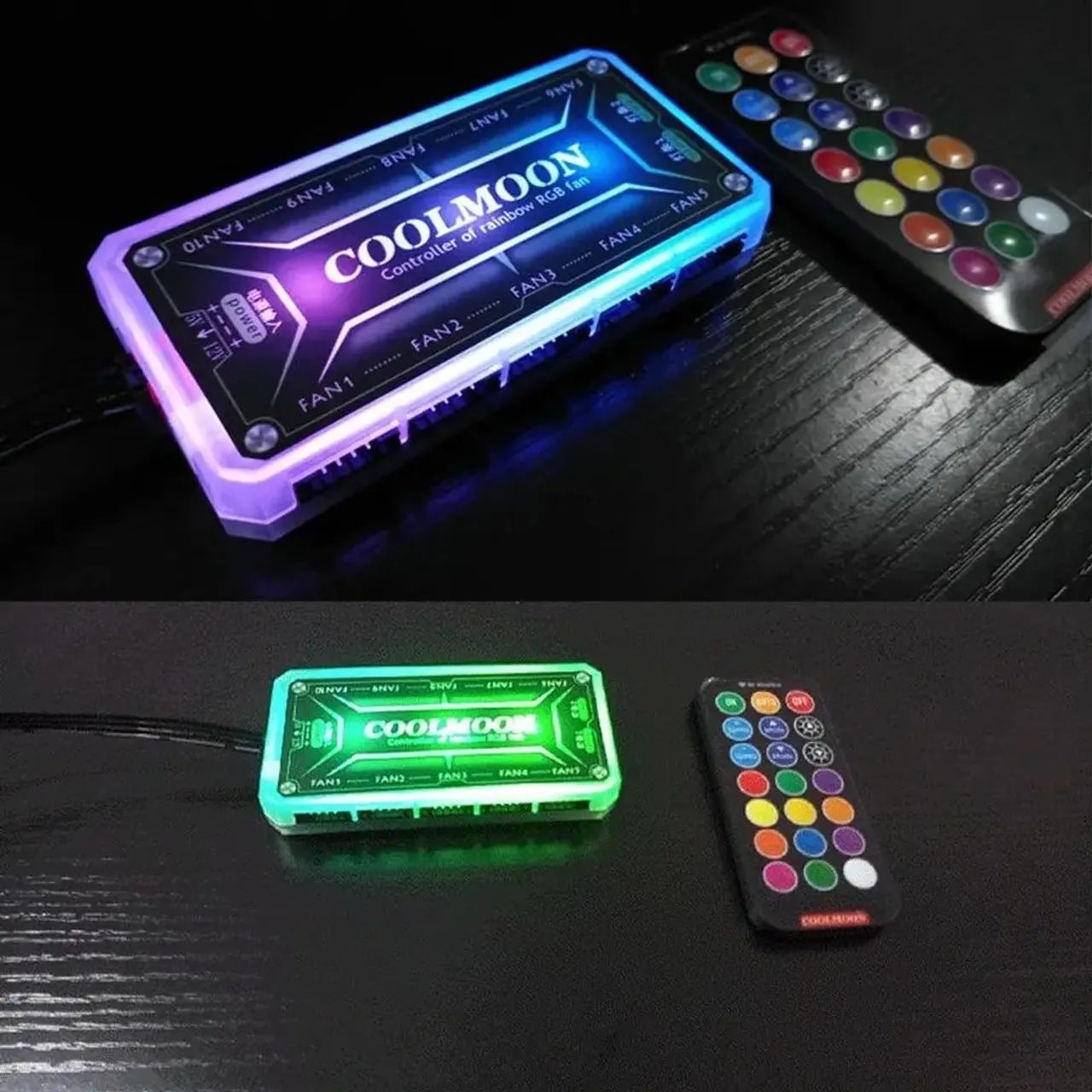 Controladora de Fans Argb 6 pinos Coolmoon - Foto 3