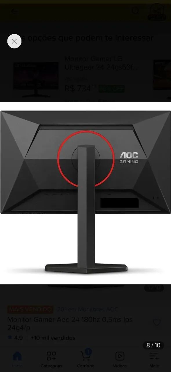 Monitor  gaimer  - Foto 3
