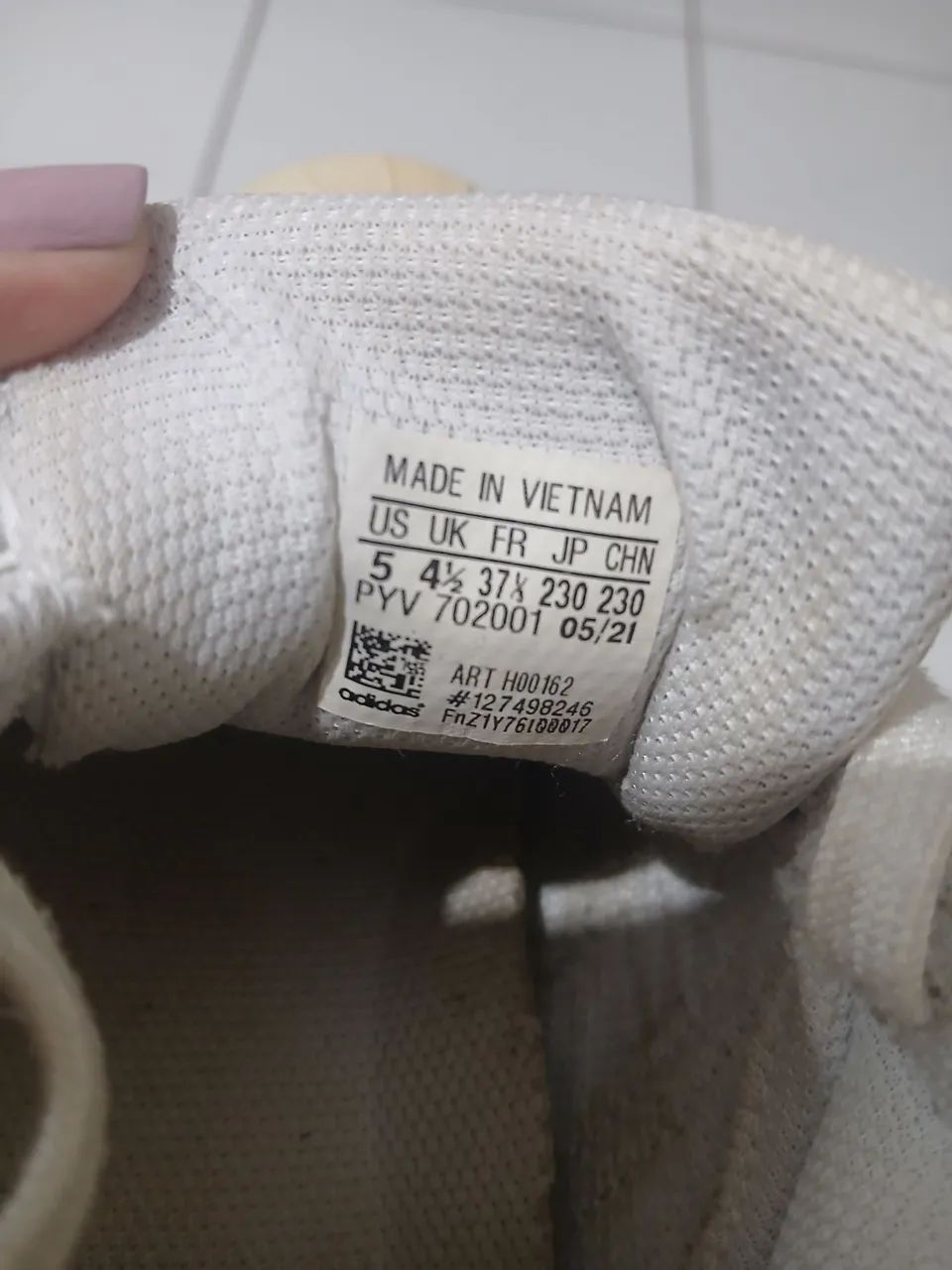 Tênis adidas original calça 36 - Foto 3