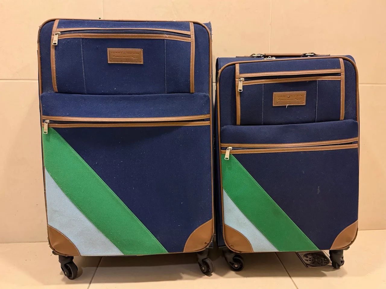 Conjunto de malas grande e média Tommy Hilfiger