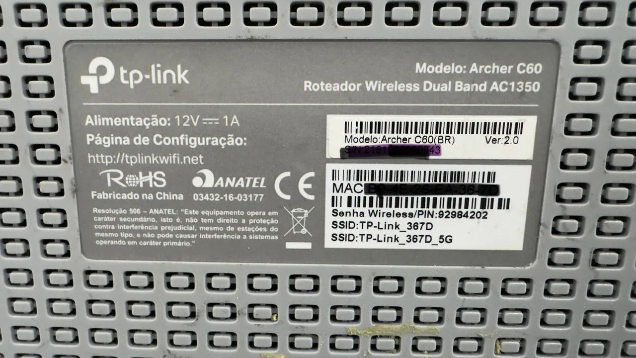 Roteador TPLink Archer C60  - Foto 2