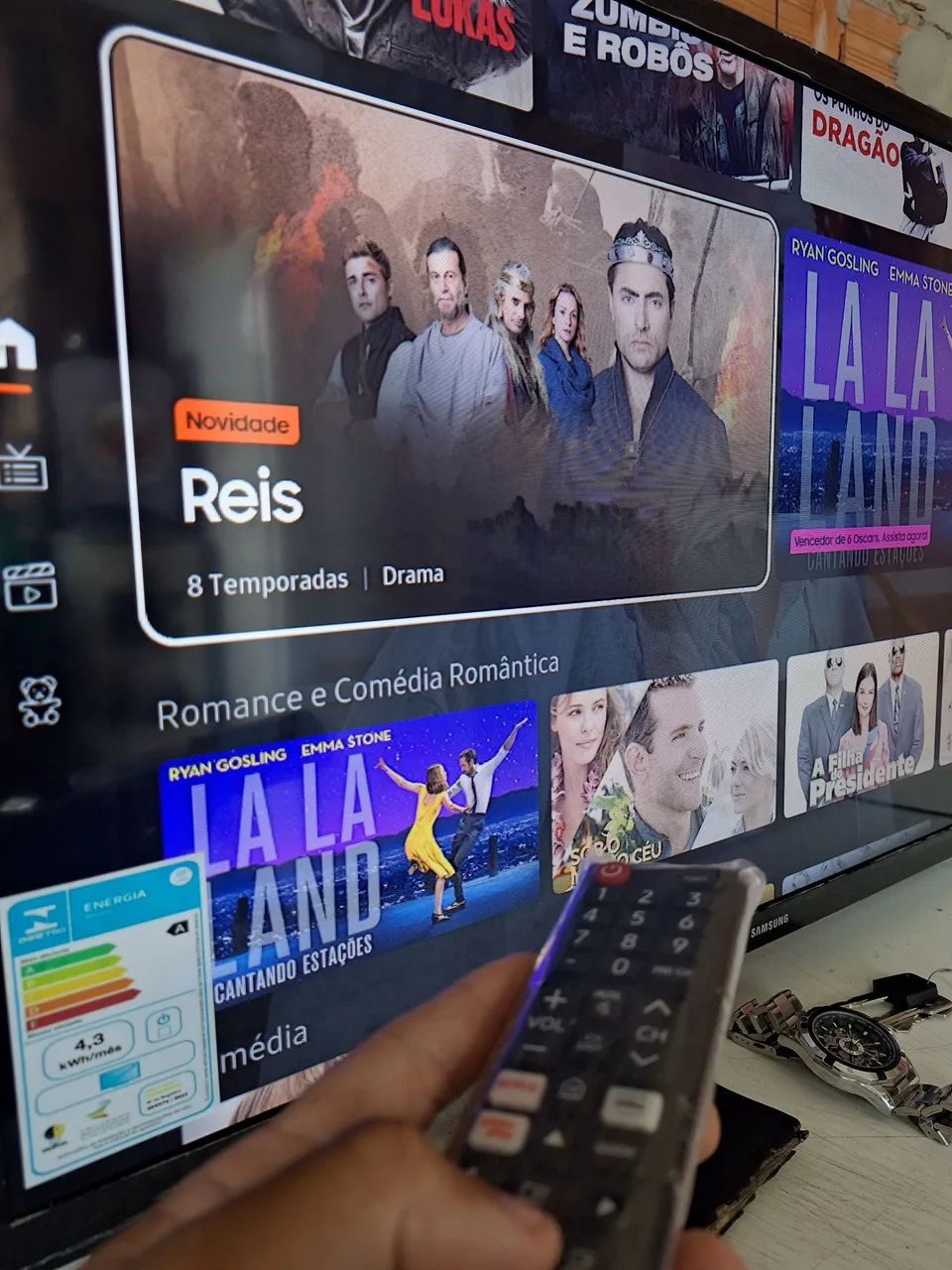 TV SMART 32 SAMSUNG ZERADA COM NOTA - Foto 5