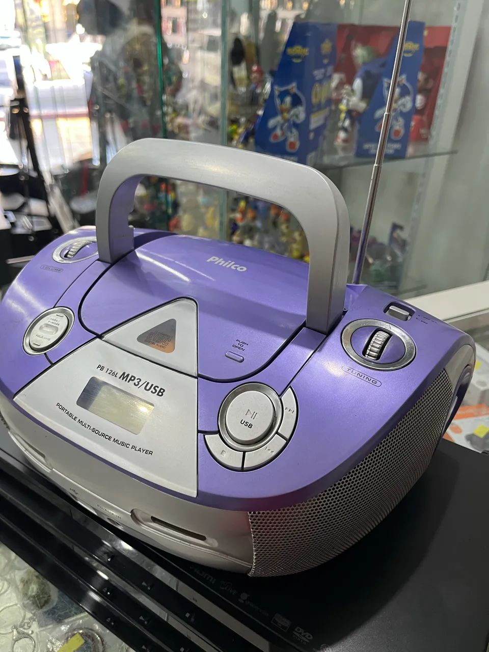 Rádio Philco pb126l cd e USB 