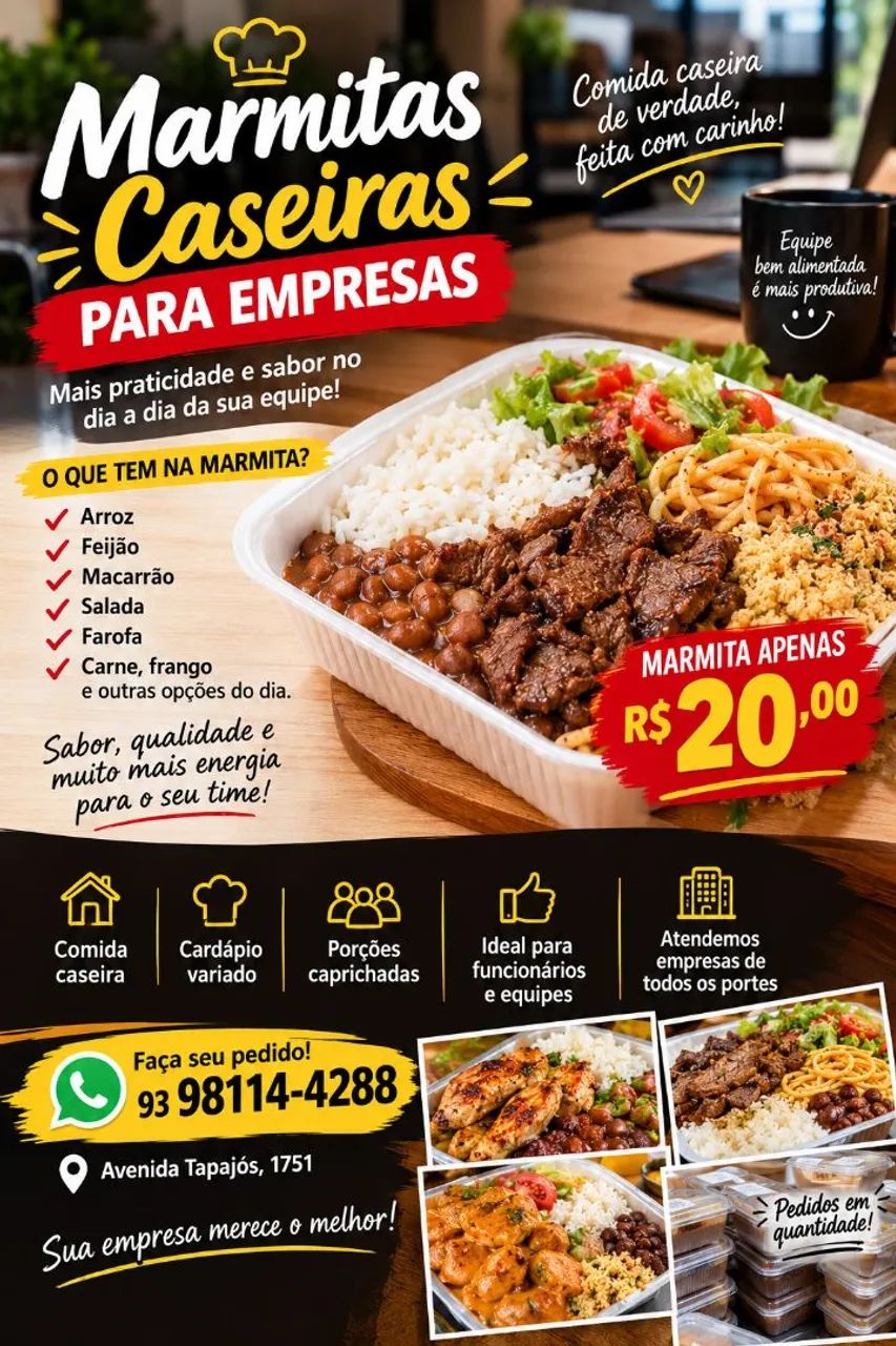 Marmitas para empresas