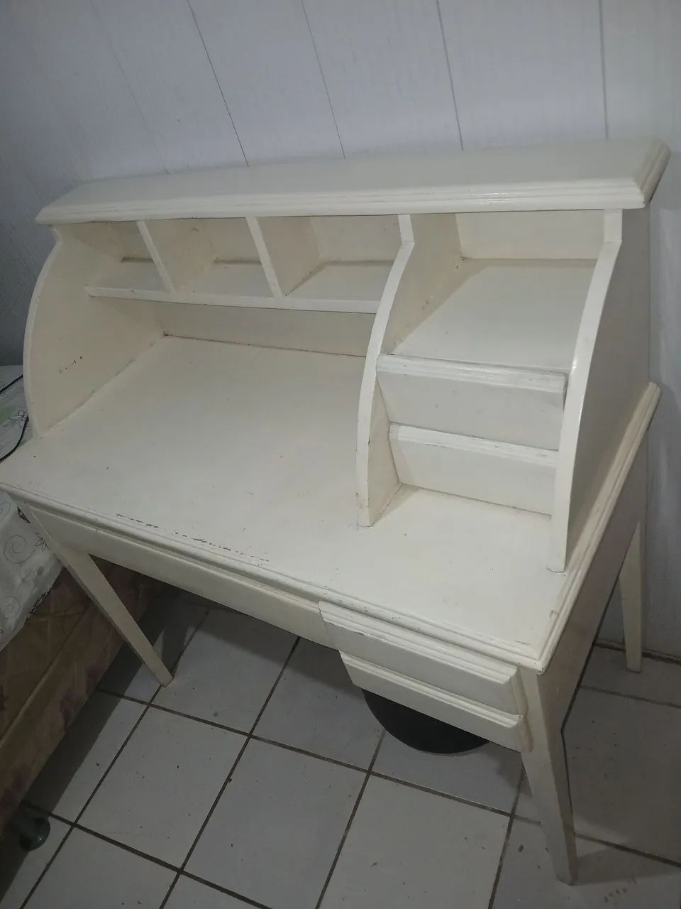 Escrivaninha Madeira  maciça  - Foto 3