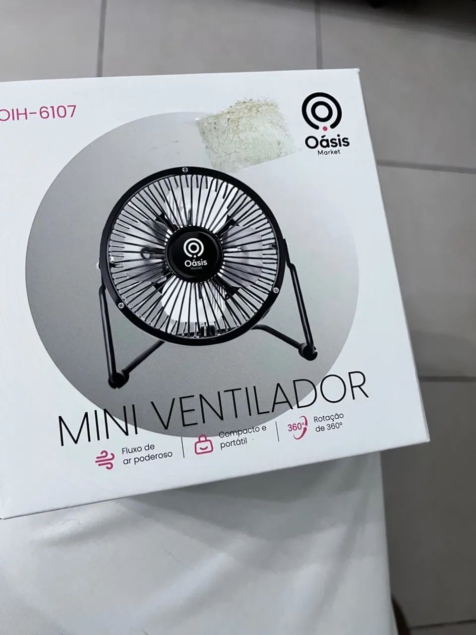 Mini ventilador novo 