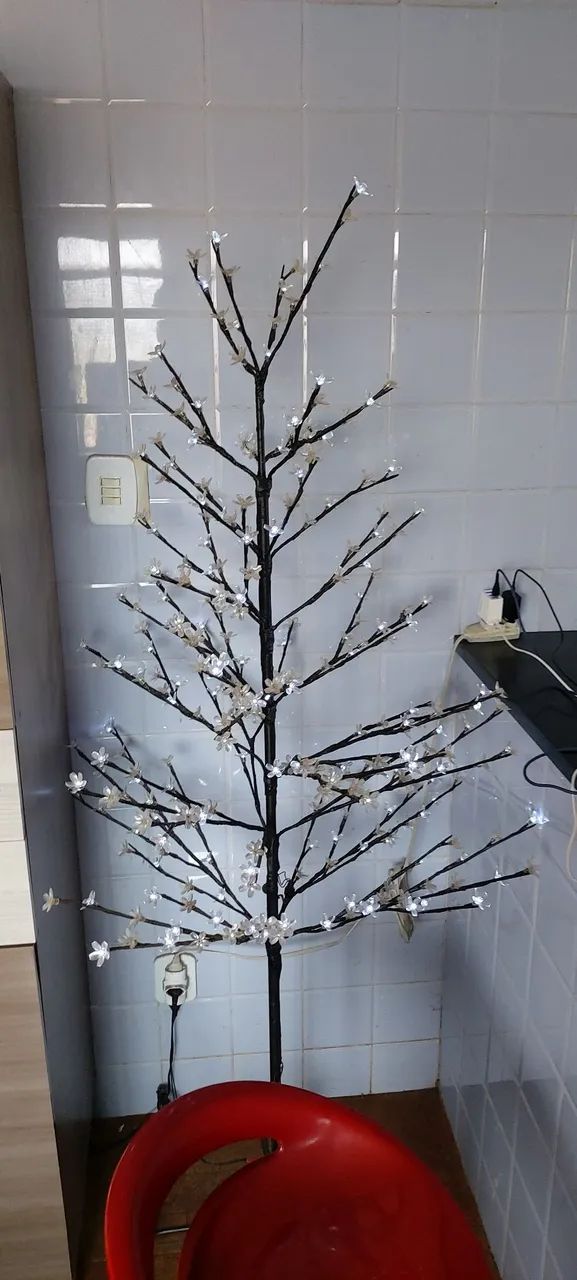 Árvore de Natal de led (ótima). - Foto 3