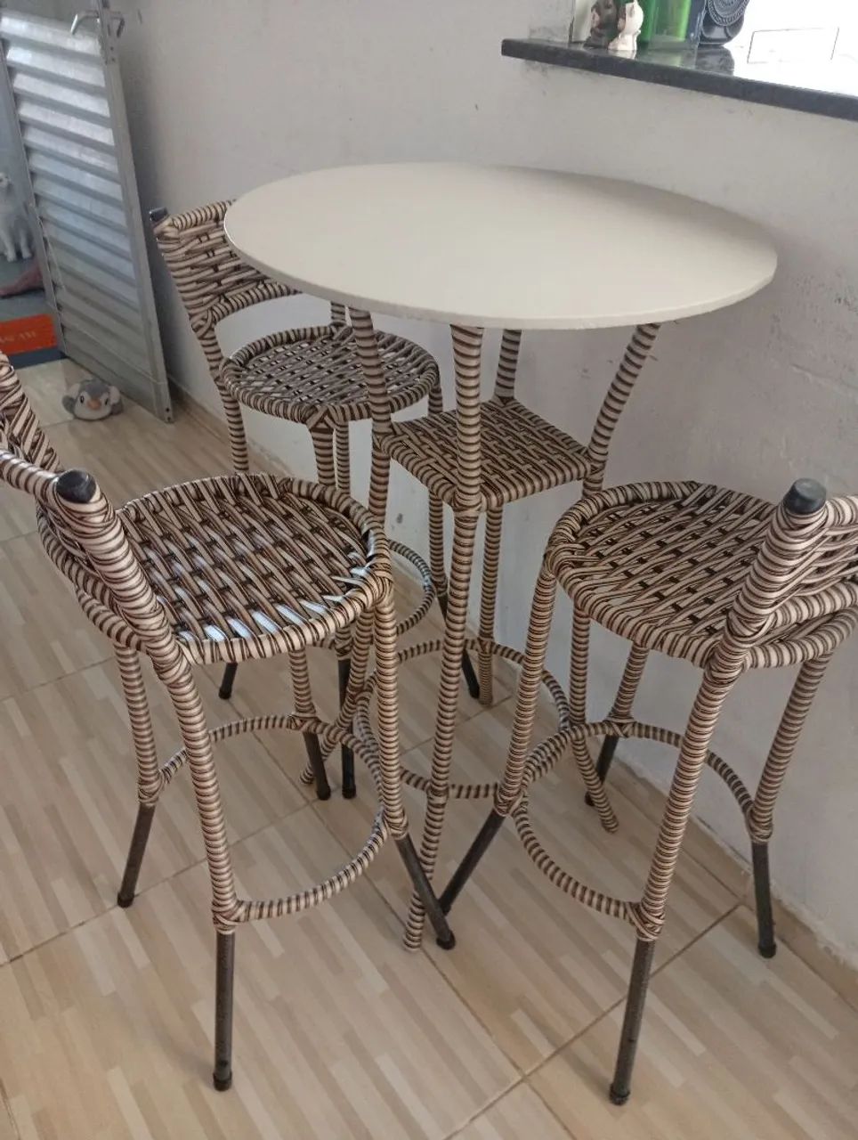 Mesa de bambú 