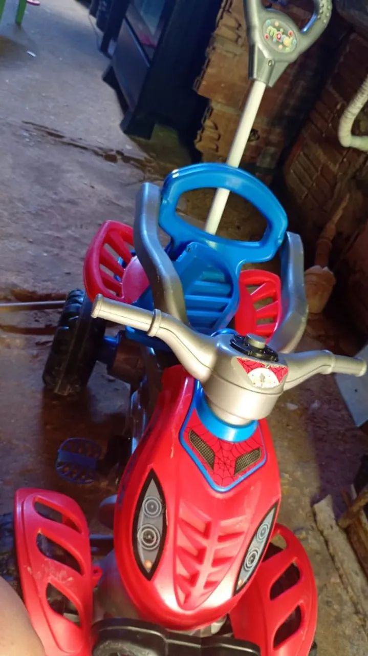 Carrinho pra bebê do homem aranha - Foto 5