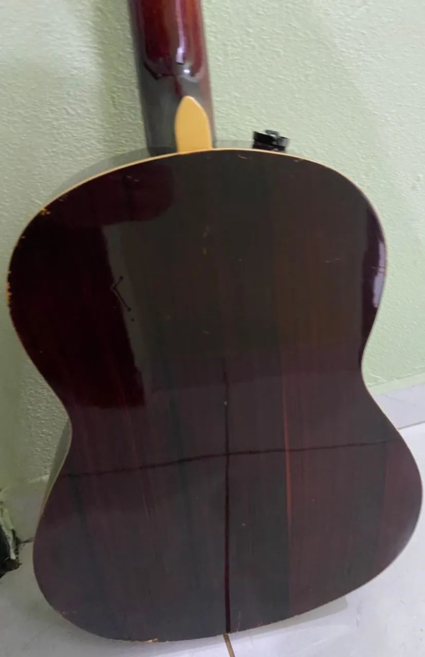 Violão Memphis com Capa - Usado e Bem Conservado - Foto 3