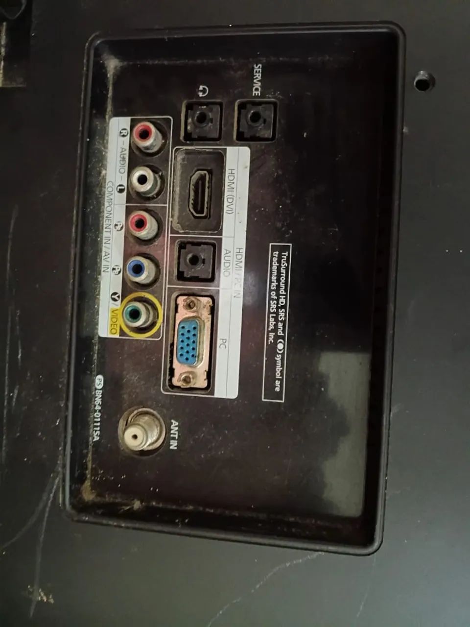 TV Samsung LCD 22" - Modelo LN22B450C8 - R$ 150 - Foto 3