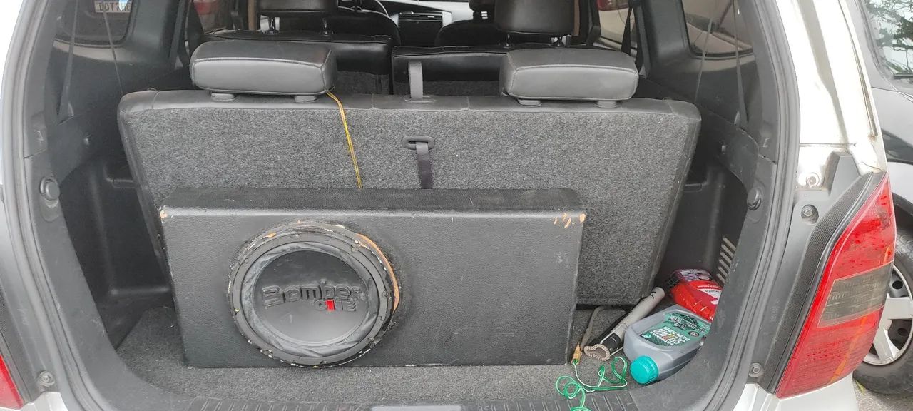 Caixa selada Slim Subwoofer Bomber 8" Polegadas  - Foto 5