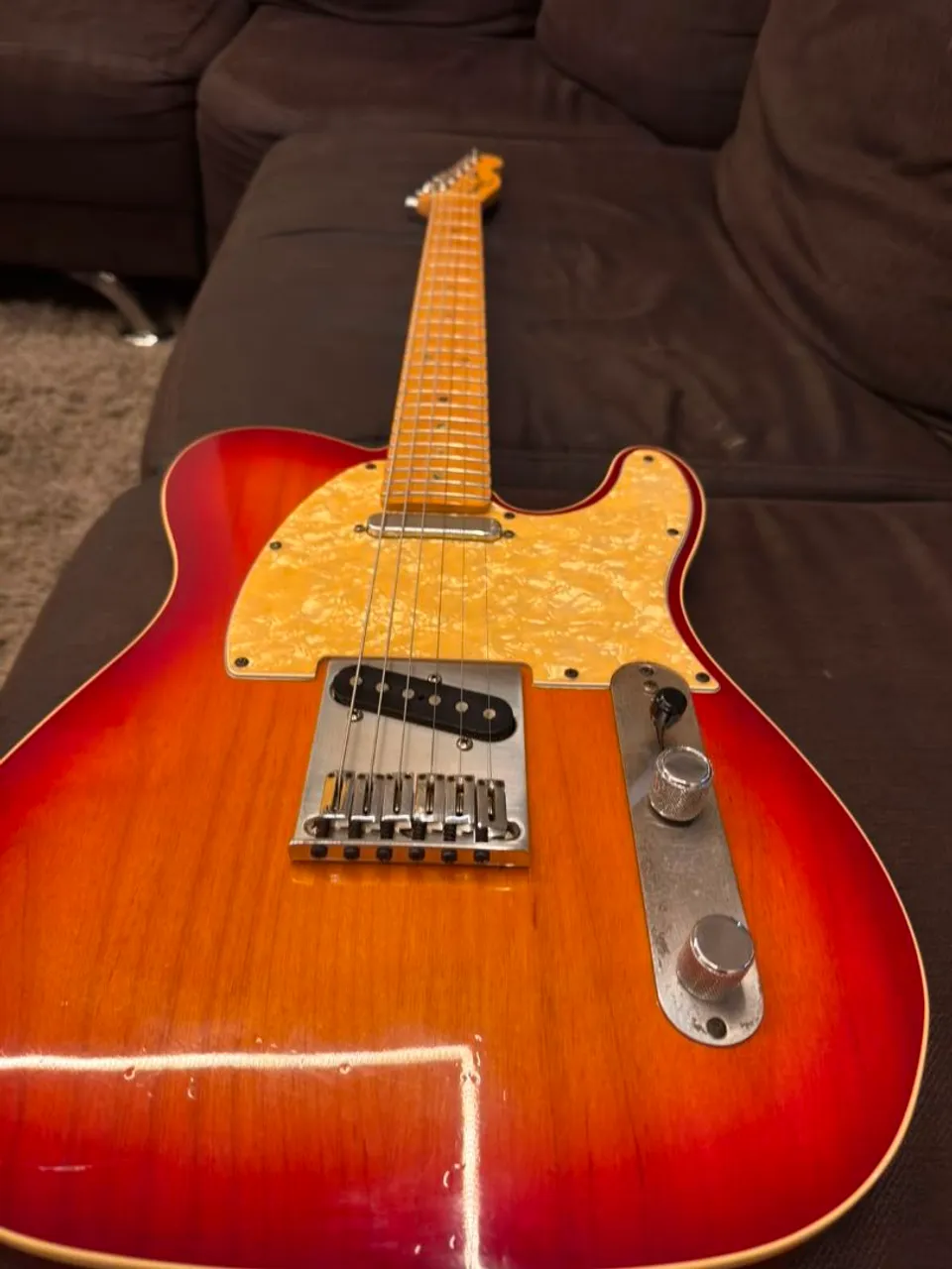 guitarra fender telecaster american deluxe