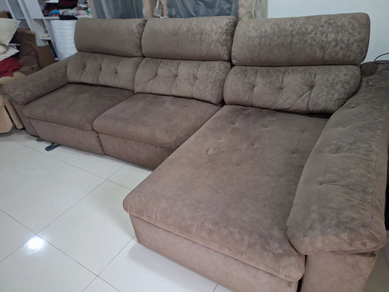Sofá retrátil 3 lugares, 3 m. - Foto 2