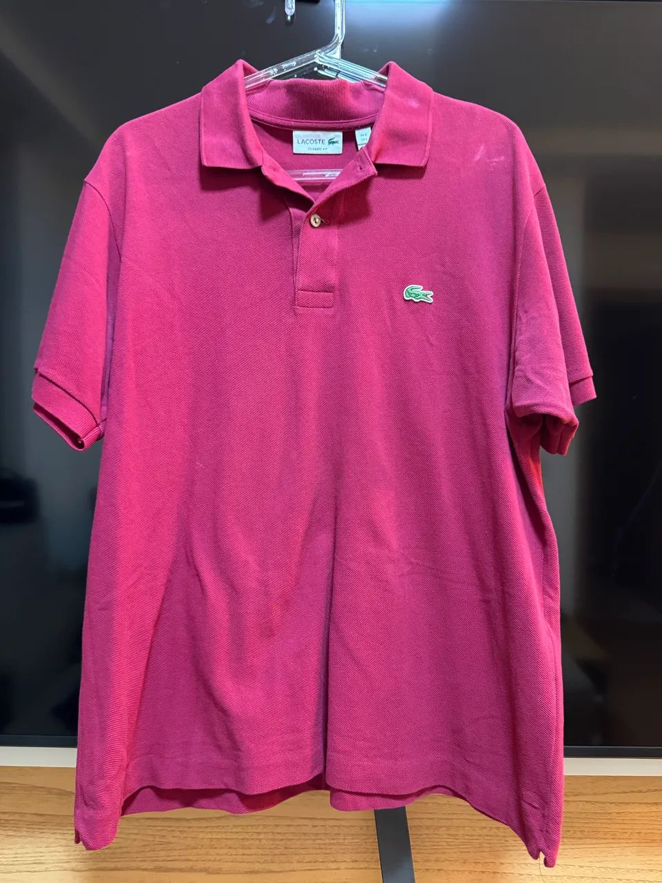 Camisa Lacoste Vinho - Foto 2