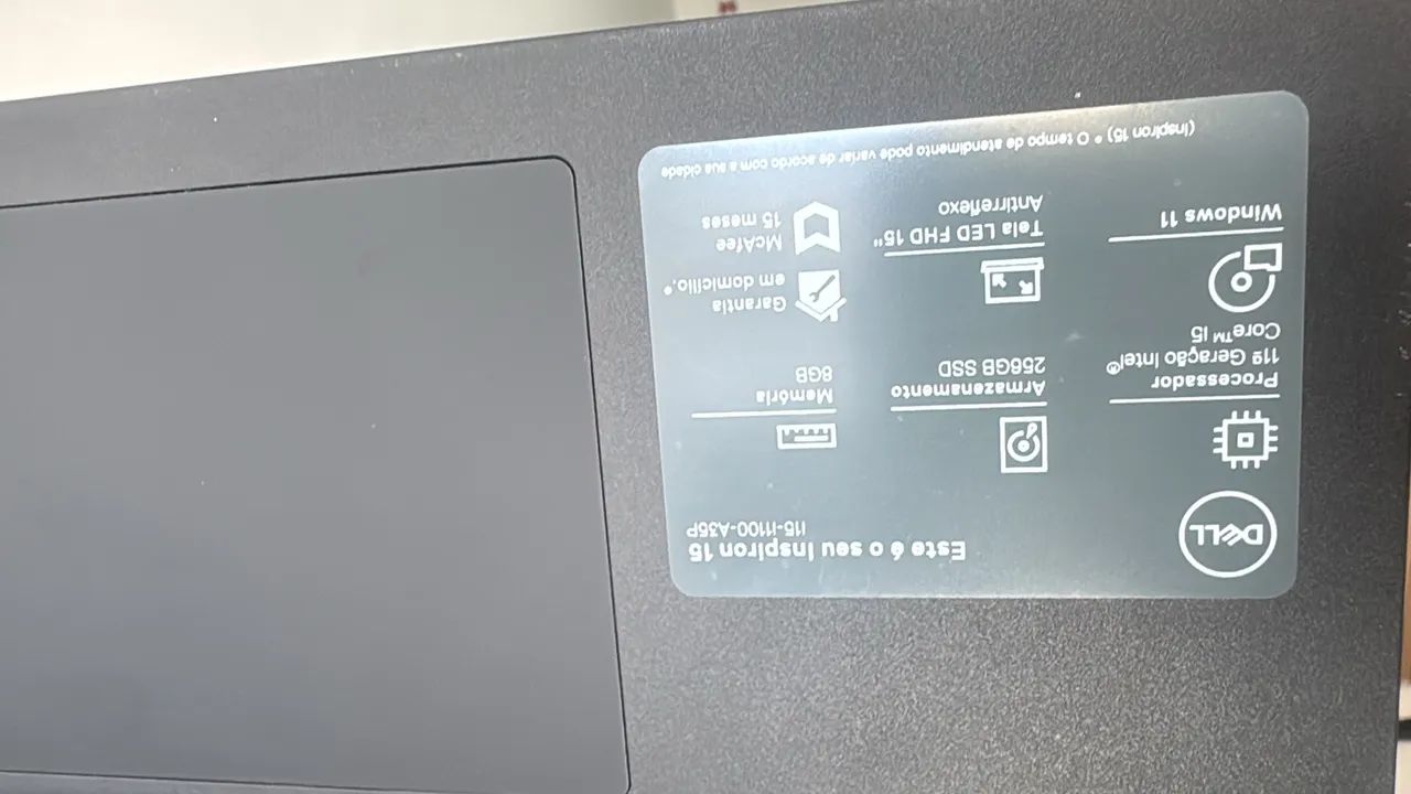 Notebook Dell core i5 11? geração 8 gb de memória - Foto 3