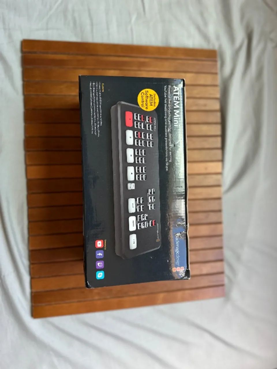 Switcher Blackmagic Atem Mini - Nova, Nunca Usada! - Foto 2