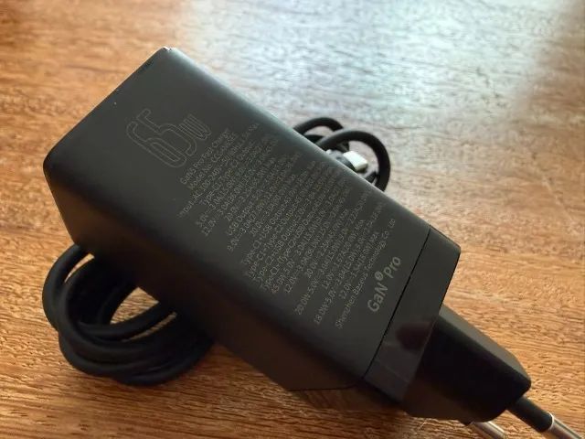 Carregador Baseus 65w + Cabo USB-C Baseus 100w - Foto 4