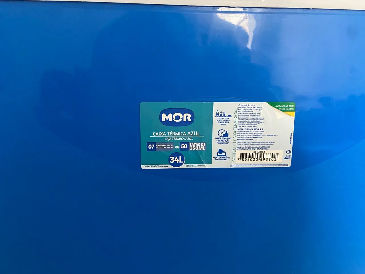 Caixa Térmica com som