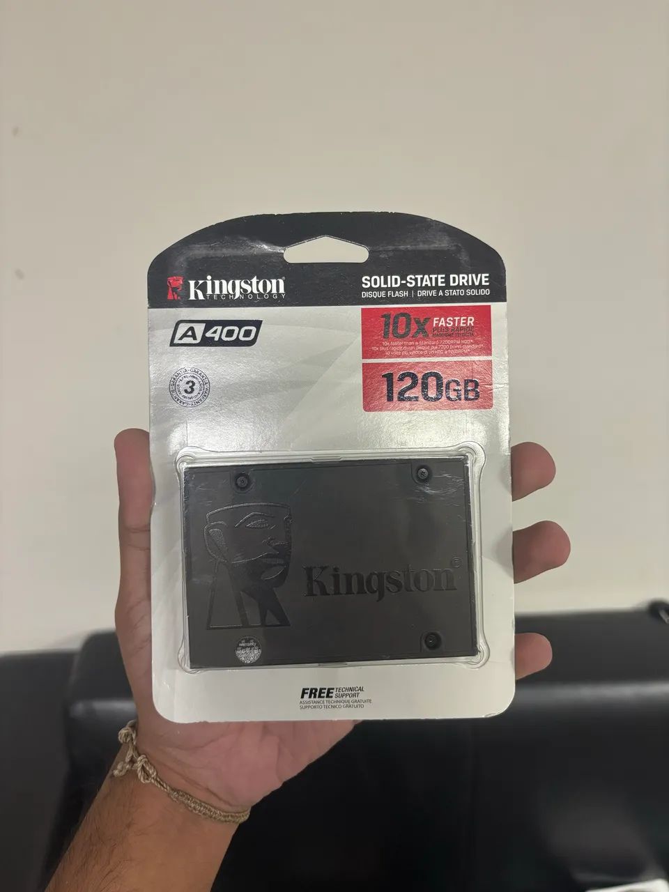 SSD Kingston 120gb NOVO