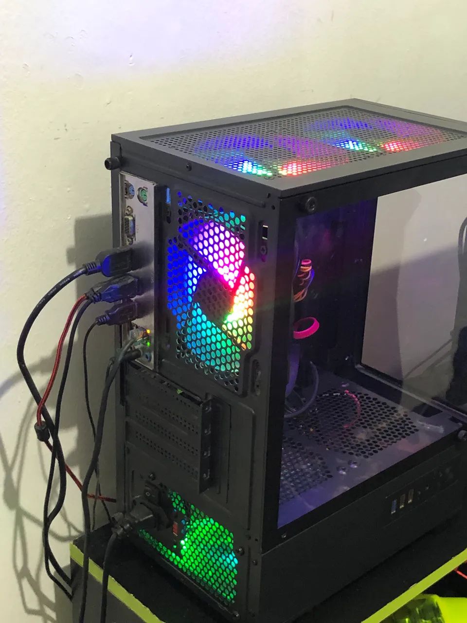 Pc Gamer Comple + Monitor|Ryzen 7 5700g Vega 8 SSD 480gb 16ram ddr4 500w - Foto 3
