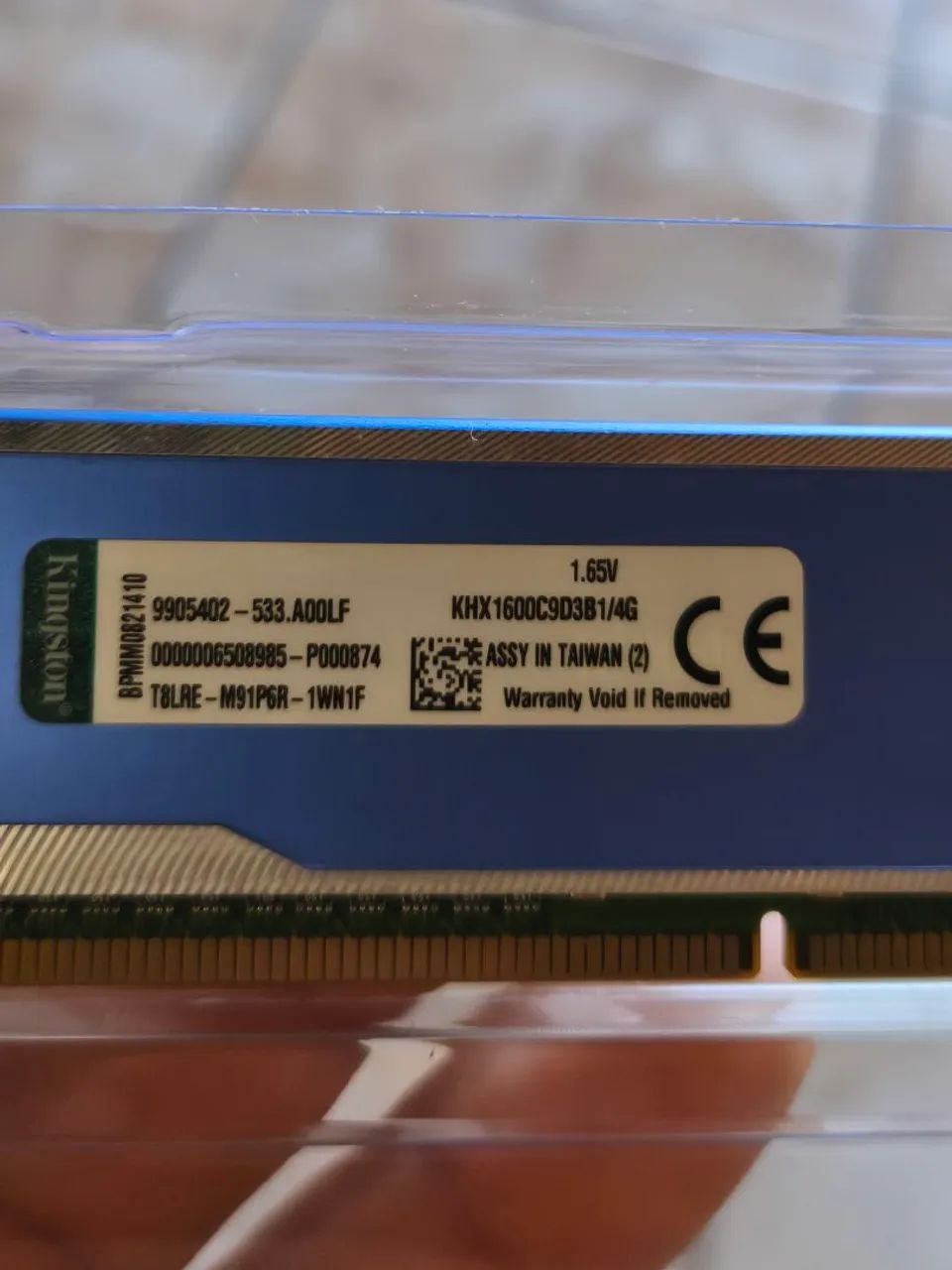 Memória DDR3 4GB KINGSTON HYPER BLU - Foto 3