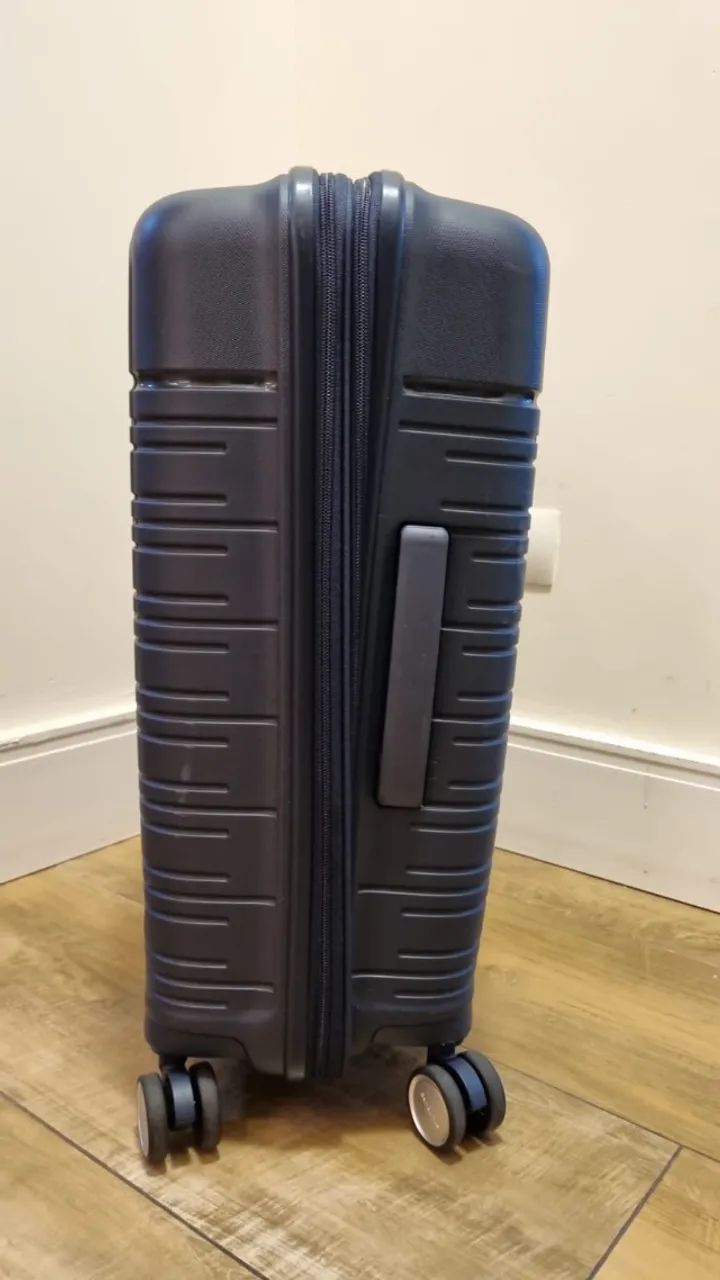 Mala Samsonite Outline Pro Azul Marinho - Com Porta Notebook (Impecável) - Foto 3