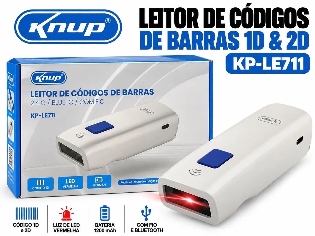 Leitor de código de barras  - Foto 4