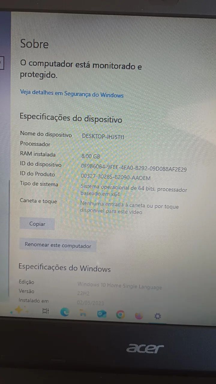 Notebook Acer - Foto 5