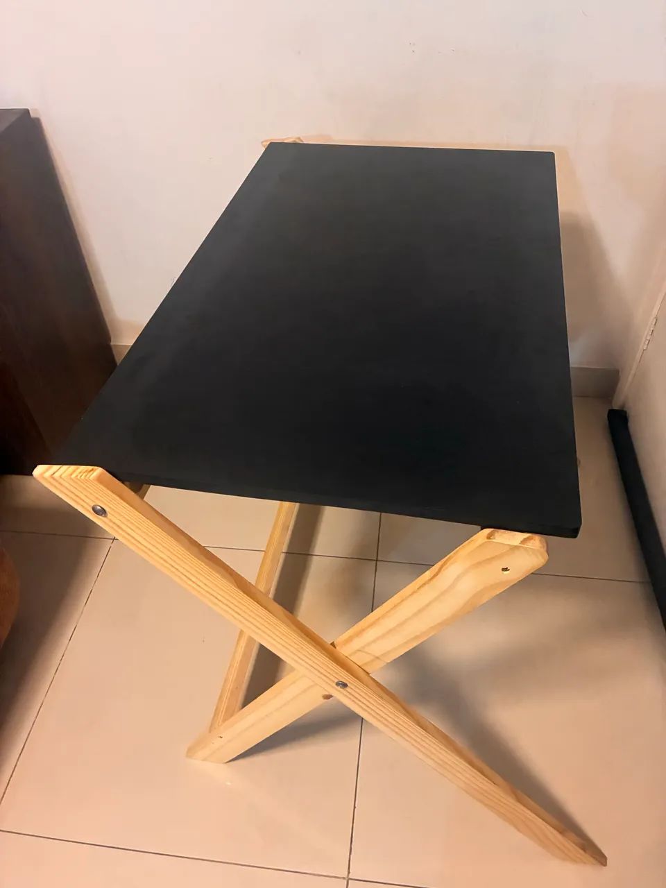 Mesa de madeira dobrável  - Foto 2