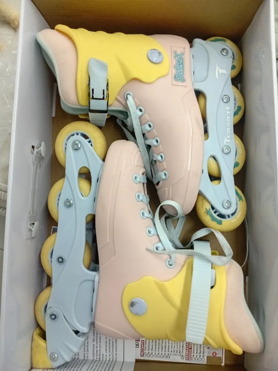 Patins traxart na caixa número 36 - Foto 4