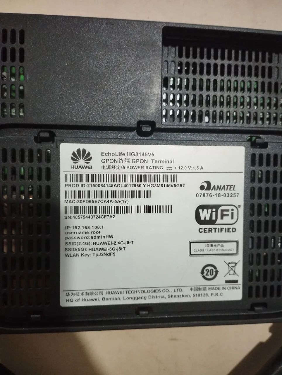 MODEM HUAWEI FIBRA - Foto 4