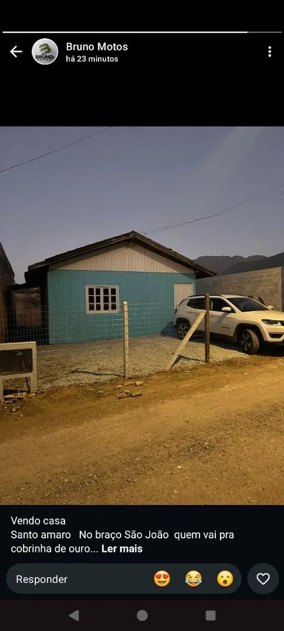 Vendo casa em sertão braço são João santo amaro