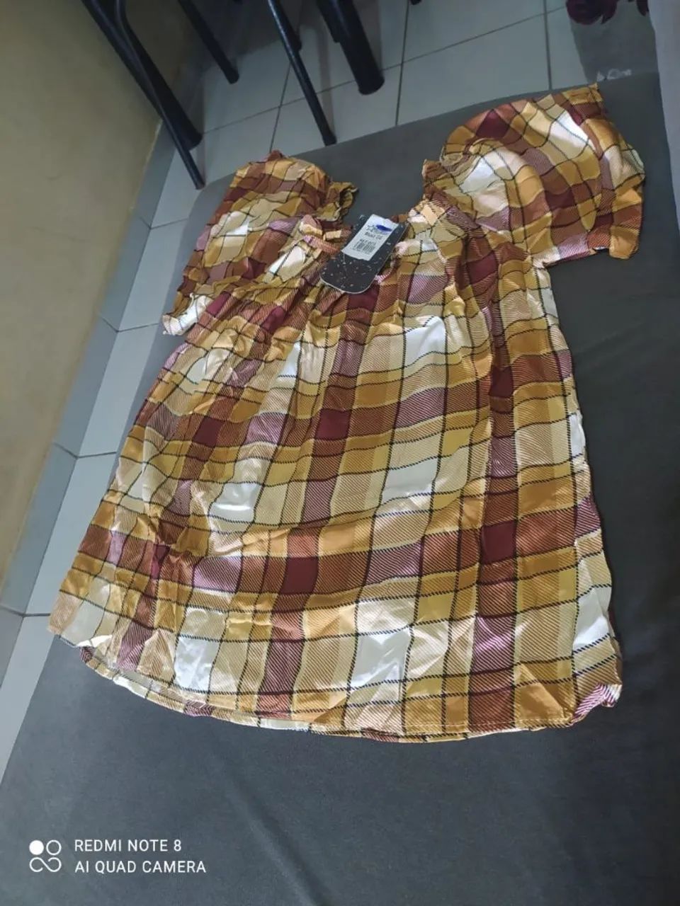 Linda blusa xadrez