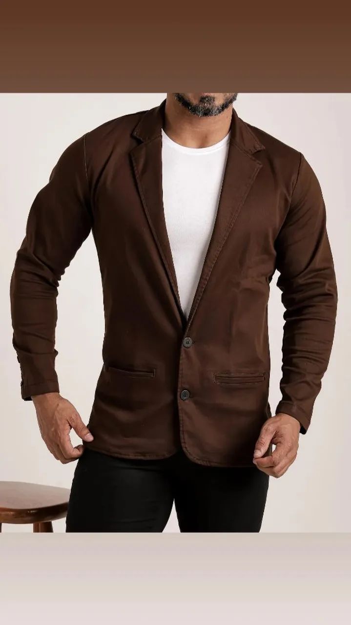Blazer Masculino Marrom ? - Foto 4