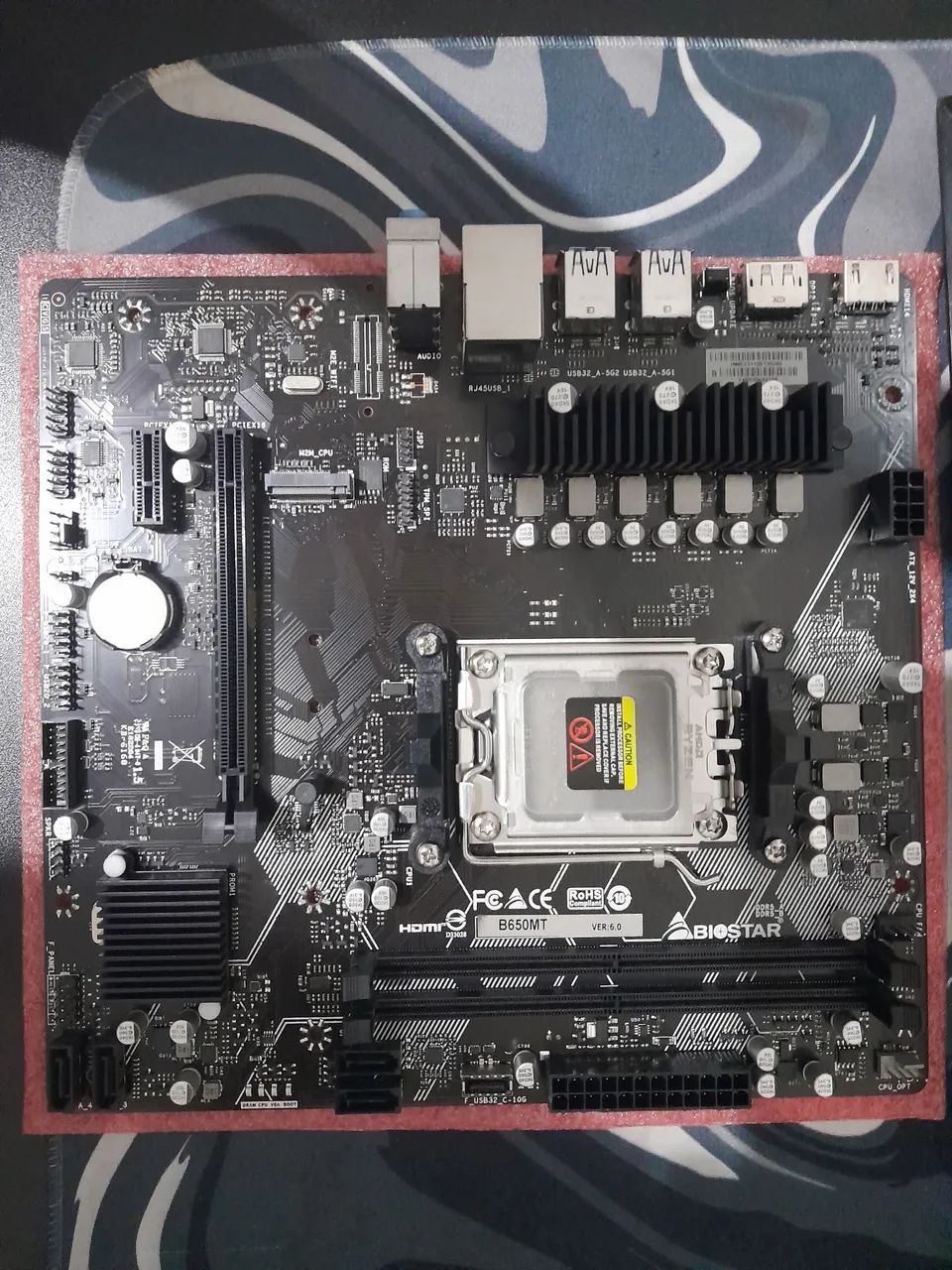 Placa mãe Socket AM5 B650MT BIOSTAR  - Foto 3