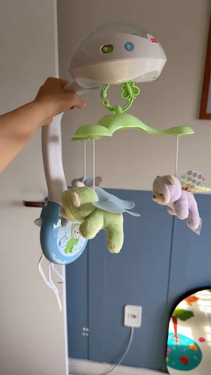 Mobly de berço bebê - Fisherprice  - Foto 4