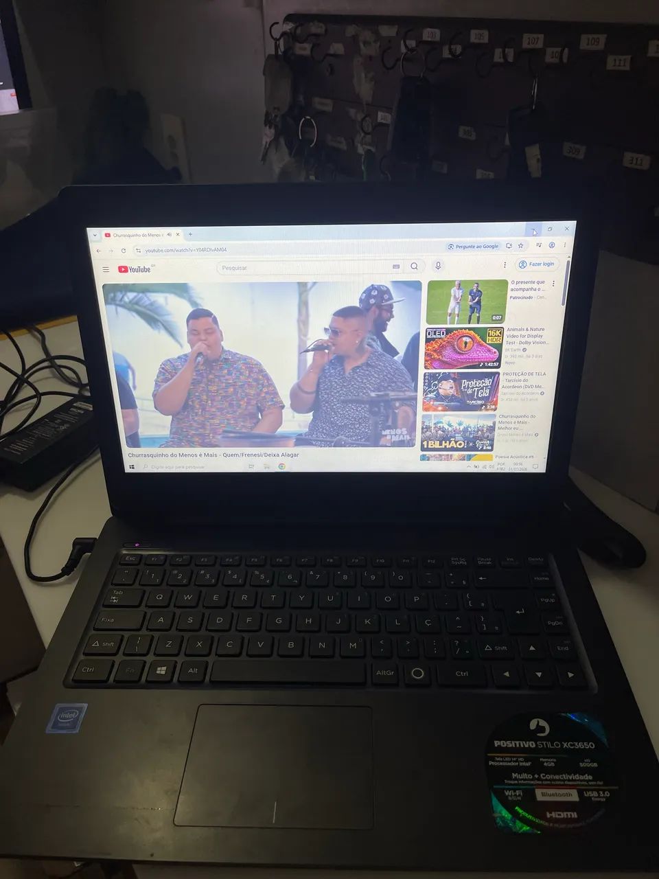 Notebook Positivo semi novo 