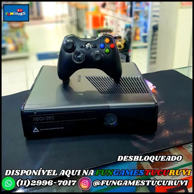 Xbox 360 Slim - Desbloqueado - Foto 2