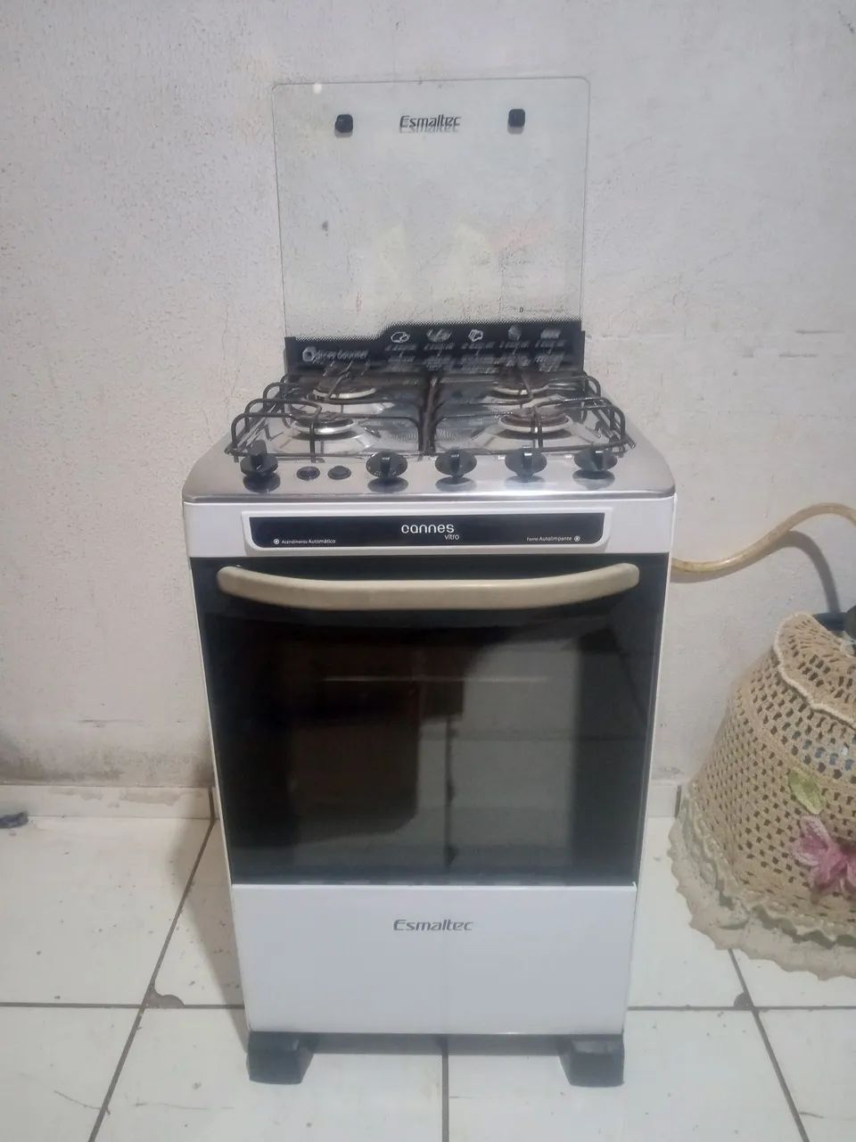 Fogão esmaltec elétrico 