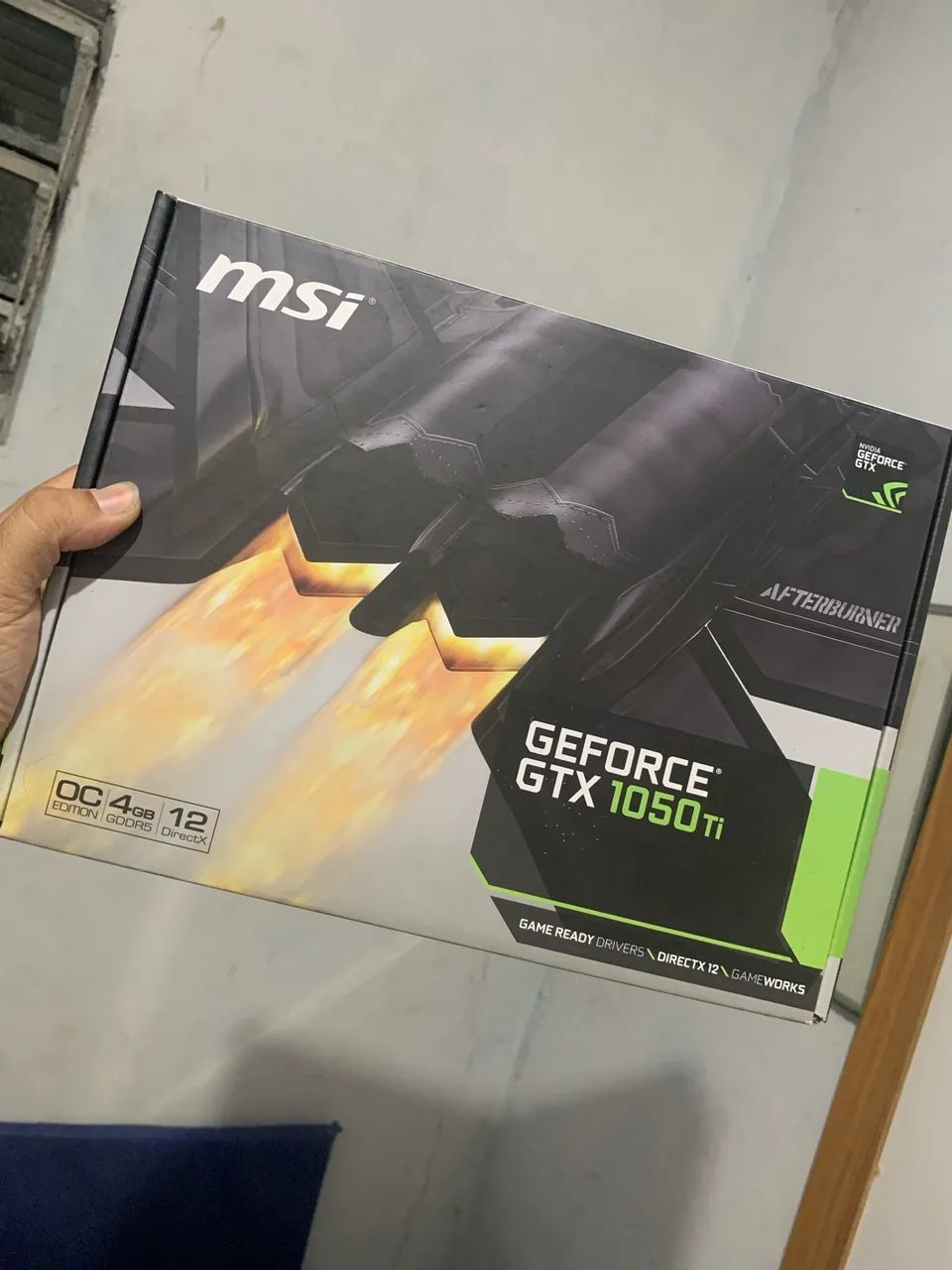 Placa de Vídeo MSI GTX 1050 Ti